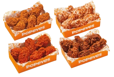 24 pc. Bone-in Wings
