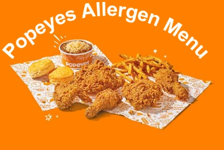 Popeyes Allergen Menu